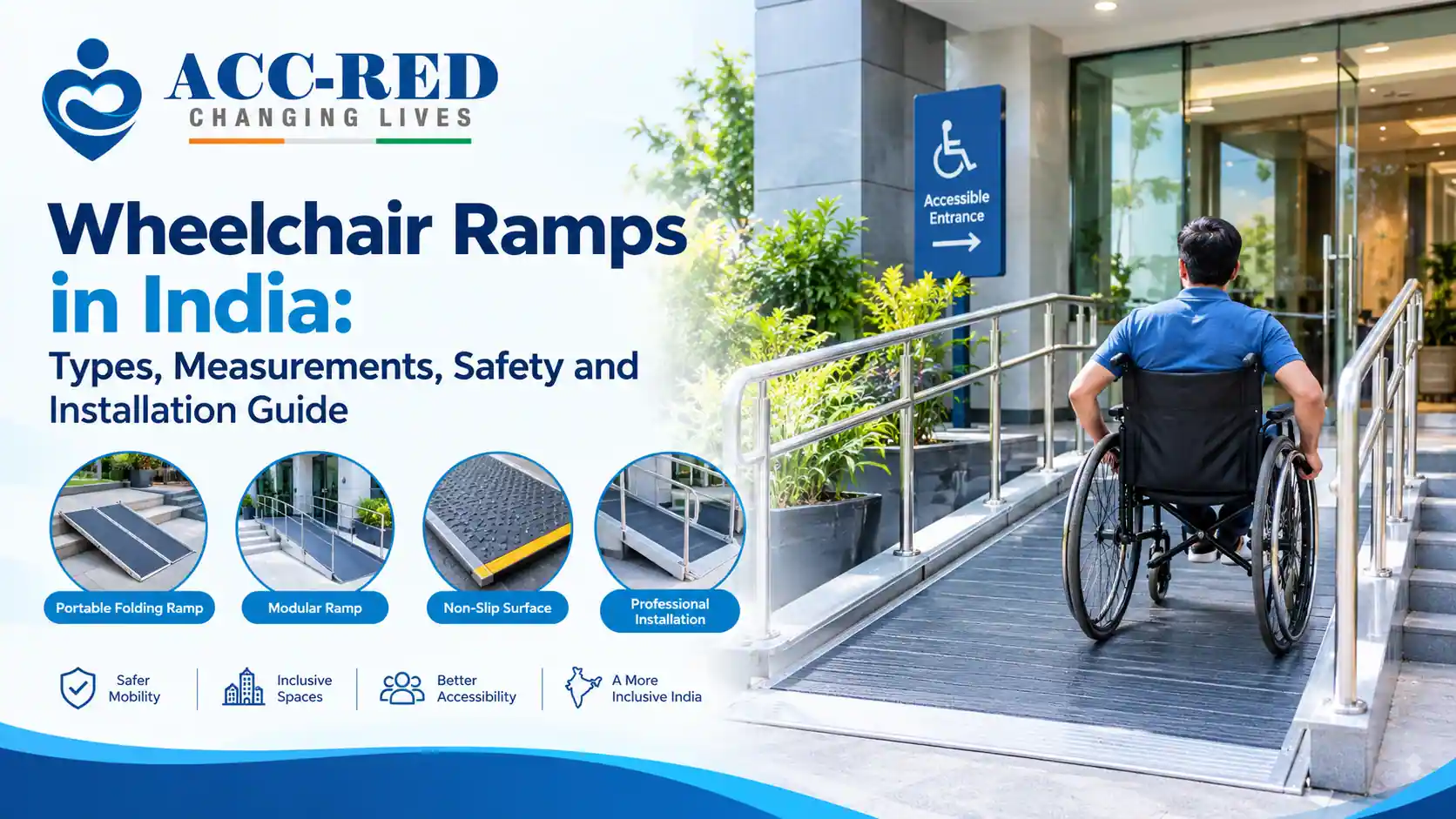 Wheelchair ramps in India